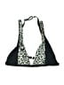 Beachsissi Animal Print Black Swimsuit Top Size L - photo 1