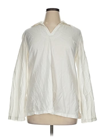 Sag Harbor Long Sleeve Blouse (view 1)