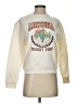 Assorted Brands 100% Polyester Ivory Sweatshirt Size S - photo 1