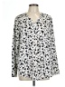 Assorted Brands Ivory Long Sleeve Henley Size L - photo 1