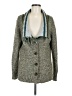 Unbranded 100% Polyester Tweed Green Cardigan Size M (estimated) - photo 1