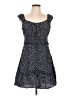 Unbranded 100% Polyester Polka Dots Blue Casual Dress Size L - photo 1