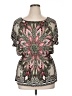Speechless Green Short Sleeve Blouse Size XL - photo 1
