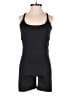 Unbranded Solid Black Romper Size XXS (estimated) - photo 1