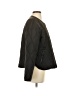 Zara 100% Polyester Argyle Black Jacket Size XS - photo 4