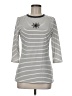 Torrid Gray 3/4 Sleeve Top Size Med Plus (00) - photo 1