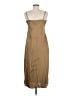 J.Crew 100% Polyester Tan Casual Dress Size 8 - photo 2
