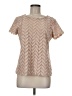 Weston Tan Short Sleeve Top Size M - photo 1