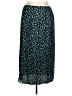 Unbranded Print Teal Casual Skirt Size L (estimated) - photo 1