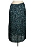 Unbranded Print Teal Casual Skirt Size L (estimated) - photo 2