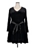Standards & Practices Black Cocktail Dress Size 2X - photo 1