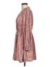 Zara Paisley Orange Casual Dress Size L - photo 5