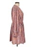 Zara Paisley Orange Casual Dress Size L - photo 4