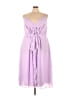 ELOQUII 100% Polyester Purple Cocktail Dress Size 28 waist - photo 1