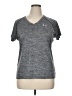 Under Armour 100% Polyester Gray Active T-Shirt Size XL - photo 1