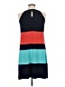 En Focus Studio Color Block Teal Casual Dress Size 6 - photo 2