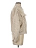 L Love 100% Polyester Stars Gold Jacket Size S - photo 4