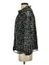 Vince Camuto 100% Polyester Black Long Sleeve Blouse Size S - photo 5