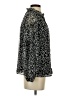 Vince Camuto 100% Polyester Black Long Sleeve Blouse Size S - photo 4