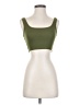 Shein 100% Polyester Green Tube Top Size S - photo 1
