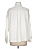 Zara Solid Ivory Long Sleeve Button-Down Shirt Size L - photo 2
