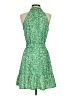Unbranded Paisley Green Cocktail Dress Size S (estimated) - photo 2