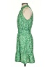 Unbranded Paisley Green Cocktail Dress Size S (estimated) - photo 5