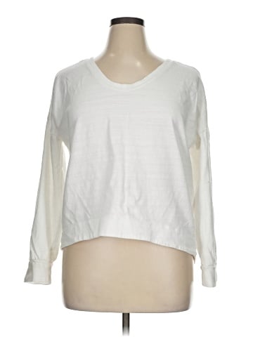Ann Taylor LOFT Long Sleeve T-Shirt (view 1)