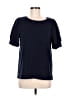 Ann Taylor LOFT Blue Short Sleeve Top Size M - photo 1