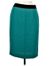 Love Moschino 100% Polyester Color Block Teal Formal Skirt Size 6 - photo 1