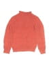 Crewcuts 100% Cotton Solid Orange Turtleneck Sweater Size 4 - 5 - photo 2
