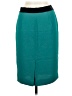 Love Moschino 100% Polyester Color Block Teal Formal Skirt Size 6 - photo 2