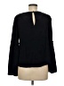Topshop 100% Viscose Black Long Sleeve Top Size 8 - photo 2