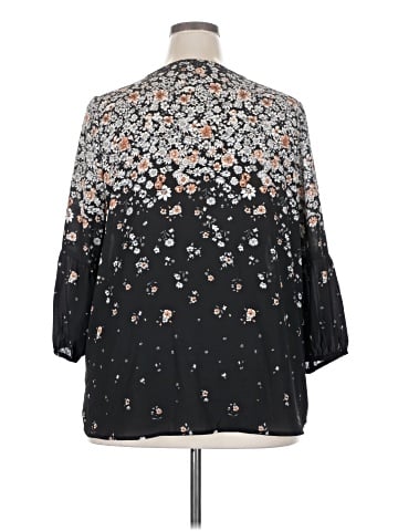 Collective Concepts 3/4 Sleeve Blouse (view 2)