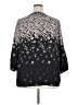 Collective Concepts Stars Black 3/4 Sleeve Blouse Size 2X - photo 2