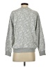 Aqua Paisley Gray Sweatshirt Size XS - photo 2