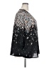 Collective Concepts Stars Black 3/4 Sleeve Blouse Size 2X - photo 4