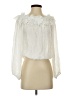 Generation Love 100% Viscose Ivory Long Sleeve Blouse Size XXS - photo 1