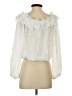 Generation Love 100% Viscose Ivory Long Sleeve Blouse Size XXS - photo 2