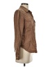 Gap Brown Long Sleeve Button-Down Shirt Size S - photo 4