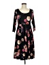 Torrid Floral Black Casual Dress Size Med Plus (00) - photo 1
