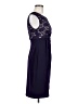 Connected Apparel Purple Cocktail Dress Size 8 - photo 4