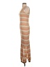 Lab Stripes Tan Casual Dress Size S - photo 5