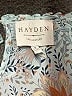 Hayden 100% Polyester Paisley Blue Romper Size M - photo 4