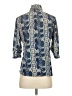 Yoana Baraschi 100% Polyester Blue 3/4 Sleeve Blouse Size S - photo 2