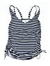 Lands' End Stripes Blue Swimsuit Top Size 6 (petite) - photo 1