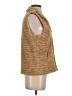 Mixit 100% Polyester Tan Faux Fur Vest Size Sm - Med - photo 4