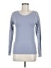 Fabletics Blue Long Sleeve T-Shirt Size M (estimated) - photo 1