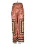 Zara Paisley Red Casual Pants Size XS - photo 2