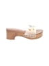 Lucky Brand Ivory Brown Sandals Size 6 - photo 1